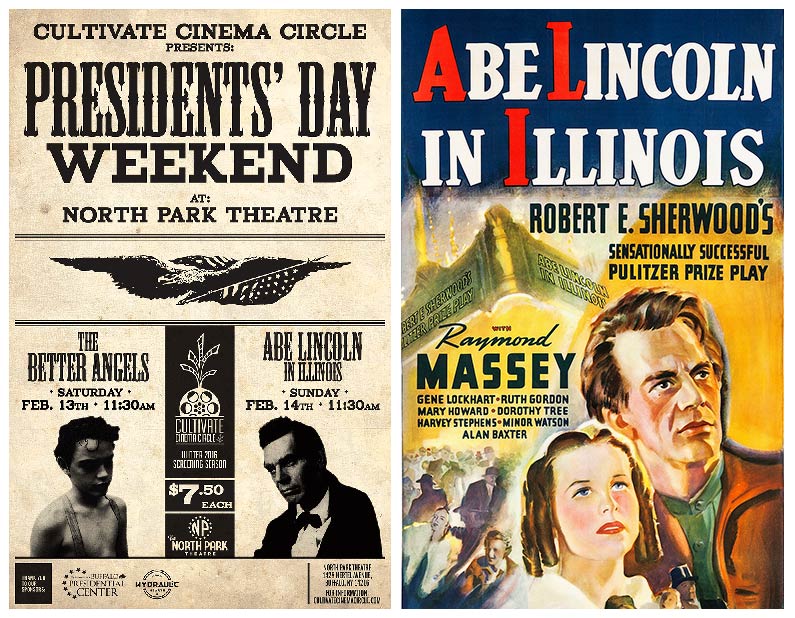 Resultado de imagem para abe lincoln in illinois poster 1940